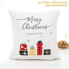 Merry Christmas Cover Cushion Decor