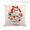 Image of Merry Christmas Cover Cushion Decor