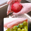 Image of Multifunction Silicone Cleaning Gloves Magic Silicone Dish Washing Gloves