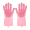 Image of Multifunction Silicone Cleaning Gloves Magic Silicone Dish Washing Gloves