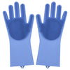 Image of Multifunction Silicone Cleaning Gloves Magic Silicone Dish Washing Gloves