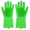 Image of Multifunction Silicone Cleaning Gloves Magic Silicone Dish Washing Gloves