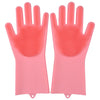 Image of Multifunction Silicone Cleaning Gloves Magic Silicone Dish Washing Gloves