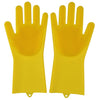 Image of Multifunction Silicone Cleaning Gloves Magic Silicone Dish Washing Gloves