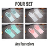 Image of Multifunction Silicone Cleaning Gloves Magic Silicone Dish Washing Gloves