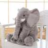 Image of Large Plush Elephant Doll Toy Kids Sleeping Back