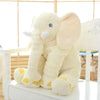 Image of Large Plush Elephant Doll Toy Kids Sleeping Back