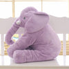 Image of Large Plush Elephant Doll Toy Kids Sleeping Back