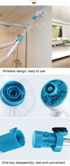 Turbo Scrub Cleaning Brush Electric Spin Scrubber Cordless Chargeable Bathroom Cleaner