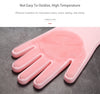 Image of Multifunction Silicone Cleaning Gloves Magic Silicone Dish Washing Gloves