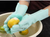 Image of Multifunction Silicone Cleaning Gloves Magic Silicone Dish Washing Gloves