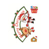 Image of Christmas Window Sticker Santa Claus