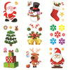 Image of Christmas Window Sticker Santa Claus