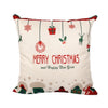 Image of Merry Christmas Decoration For Home Santa Claus Reindeer Pillow Case