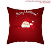 Image of Merry Christmas Decoration For Home Santa Claus Reindeer Pillow Case