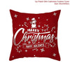 Image of Merry Christmas Decoration For Home Santa Claus Reindeer Pillow Case