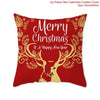 Image of Merry Christmas Decoration For Home Santa Claus Reindeer Pillow Case