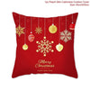 Image of Merry Christmas Decoration For Home Santa Claus Reindeer Pillow Case