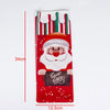 Image of Christmas Wine Bottle Cover Christmas Decorations for Home Santa Claus Stocking Gift Holders Xmas New Year 2019 Decor