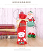 Image of Christmas Wine Bottle Cover Christmas Decorations for Home Santa Claus Stocking Gift Holders Xmas New Year 2019 Decor