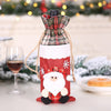 Image of Christmas Wine Bottle Cover Christmas Decorations for Home Santa Claus Stocking Gift Holders Xmas New Year 2019 Decor