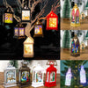 Image of Santa Claus Snowman Light Merry Christmas Decor