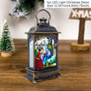 Image of Santa Claus Snowman Light Merry Christmas Decor