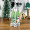 Image of Santa Claus Snowman Light Merry Christmas Decor