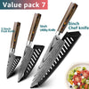 Image of High Carbon Stainless Steel Chef Knives Japanese