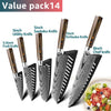 Image of High Carbon Stainless Steel Chef Knives Japanese