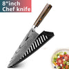 Image of High Carbon Stainless Steel Chef Knives Japanese