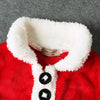 Image of Baby Christmas Clothes 4PCS Newborn Infant Baby Santa Christmas Tops+Pants+Hat+Socks Outfit Set Costume Xmas Winter Clothing