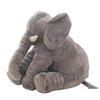 Image of Large Plush Elephant Doll Toy Kids Sleeping Back