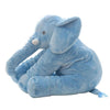 Image of Large Plush Elephant Doll Toy Kids Sleeping Back