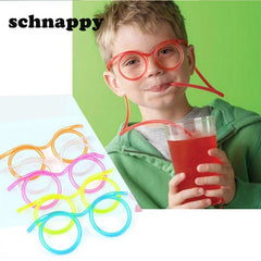 Glasses Drinking Straw