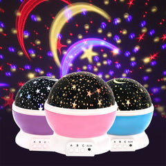 Romantic Starry Sky LED Night Light Projector